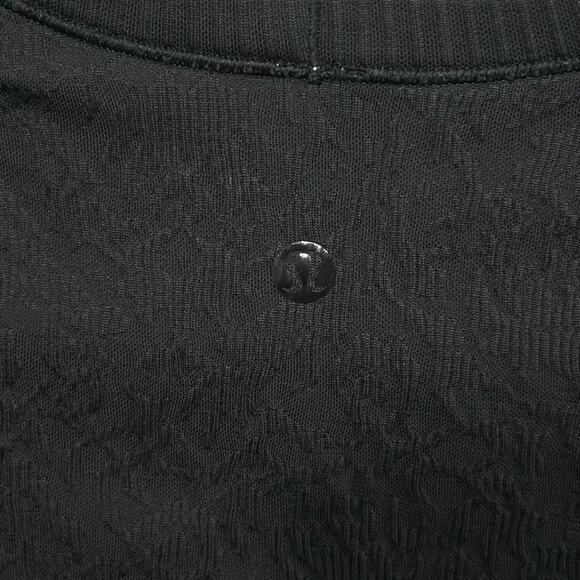 Lululemon Rest Less Pullover Women's Sz 4 Black Long Sleeve Cozy Brushed Workout - Picture 3 of 5